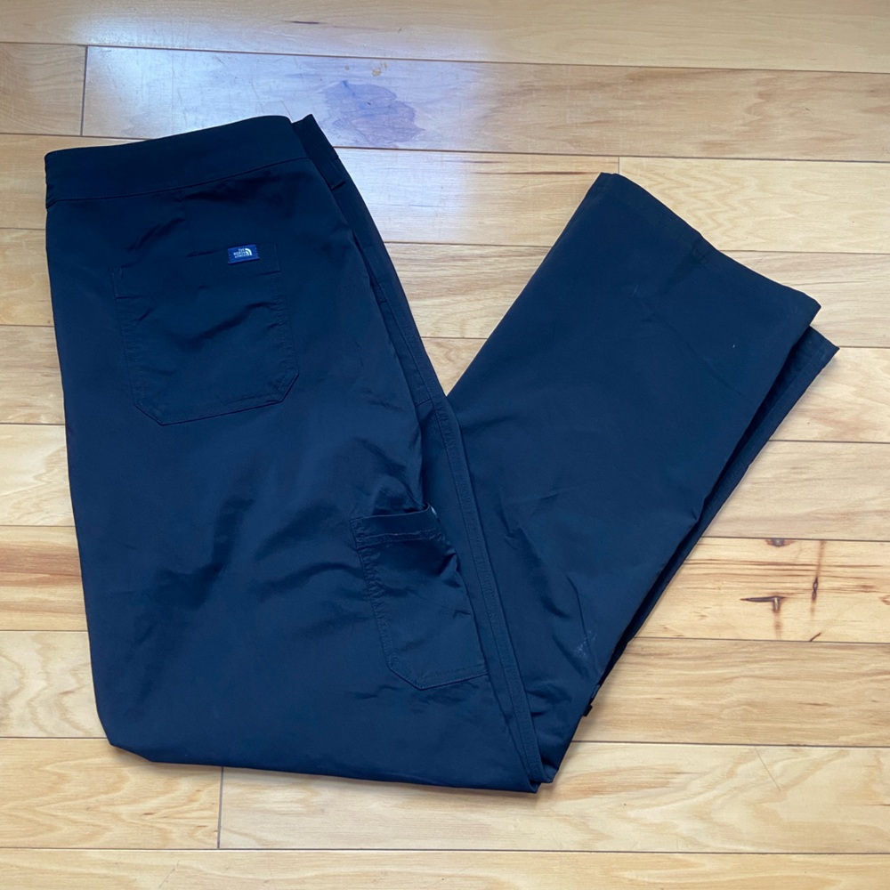 North Face Pants Womens 16 Black Roll Up Waterproof Outdoor Hiking